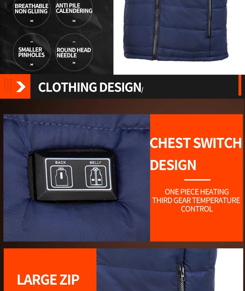 Heated Vest for Men/Women