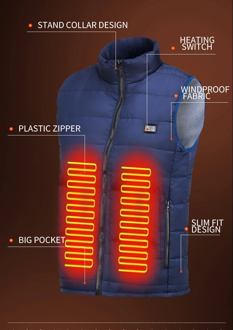 Heated Vest for Men/Women