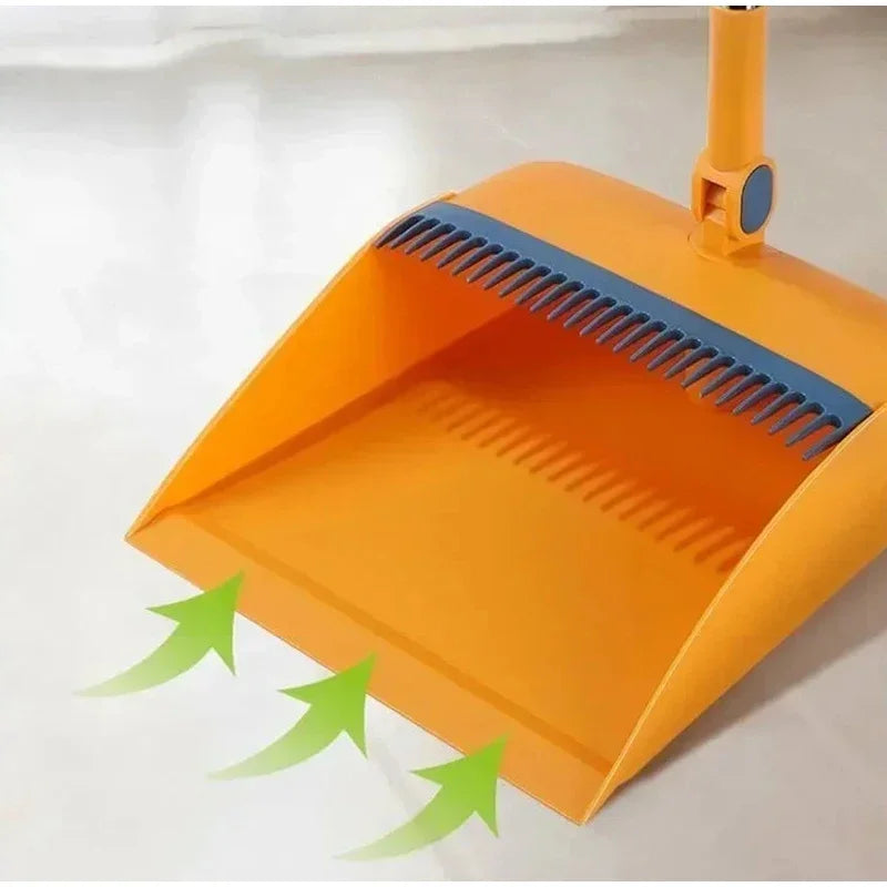 Broom And Dustpan Combination