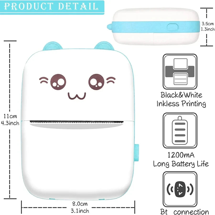 Mini Wireless Printer - USB Cable