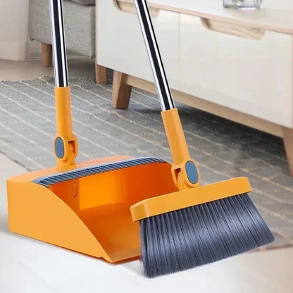 Broom And Dustpan Combination