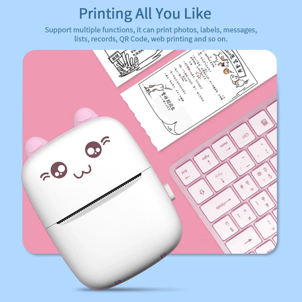 Mini Wireless Printer - USB Cable