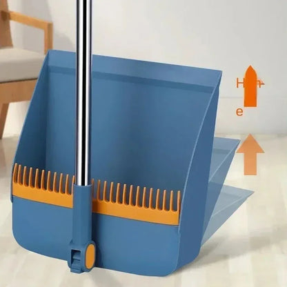 Broom And Dustpan Combination