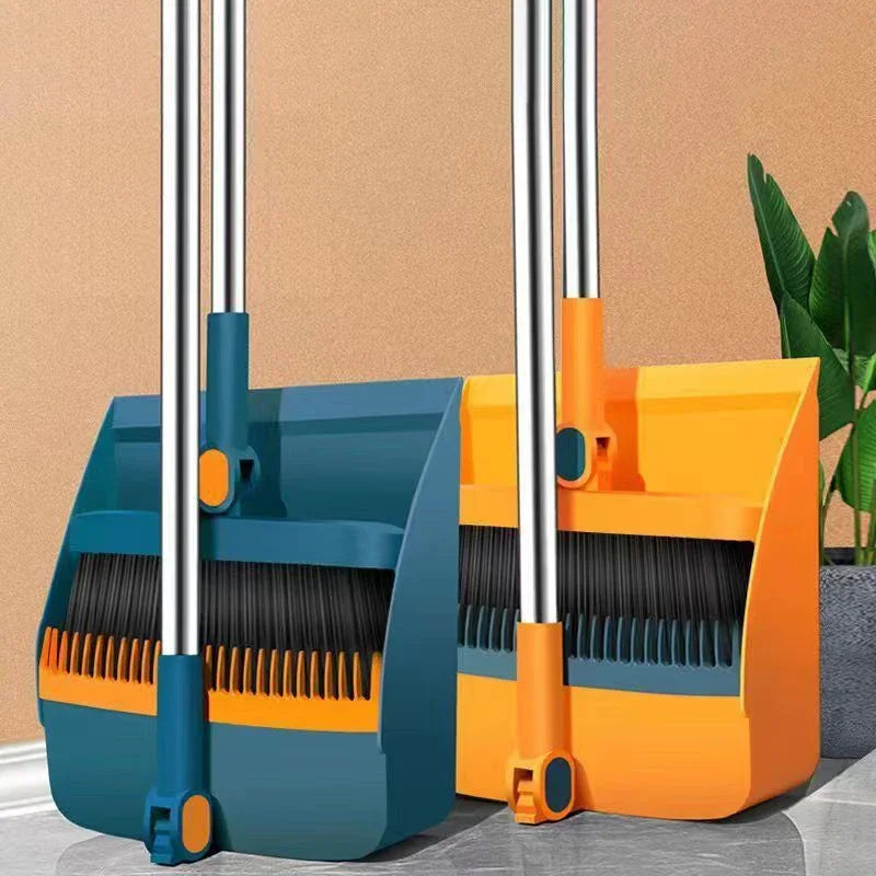 Broom And Dustpan Combination