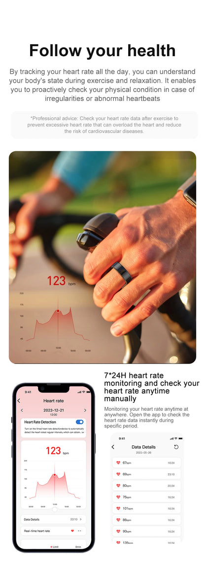 Smart Ring Health Monitoring