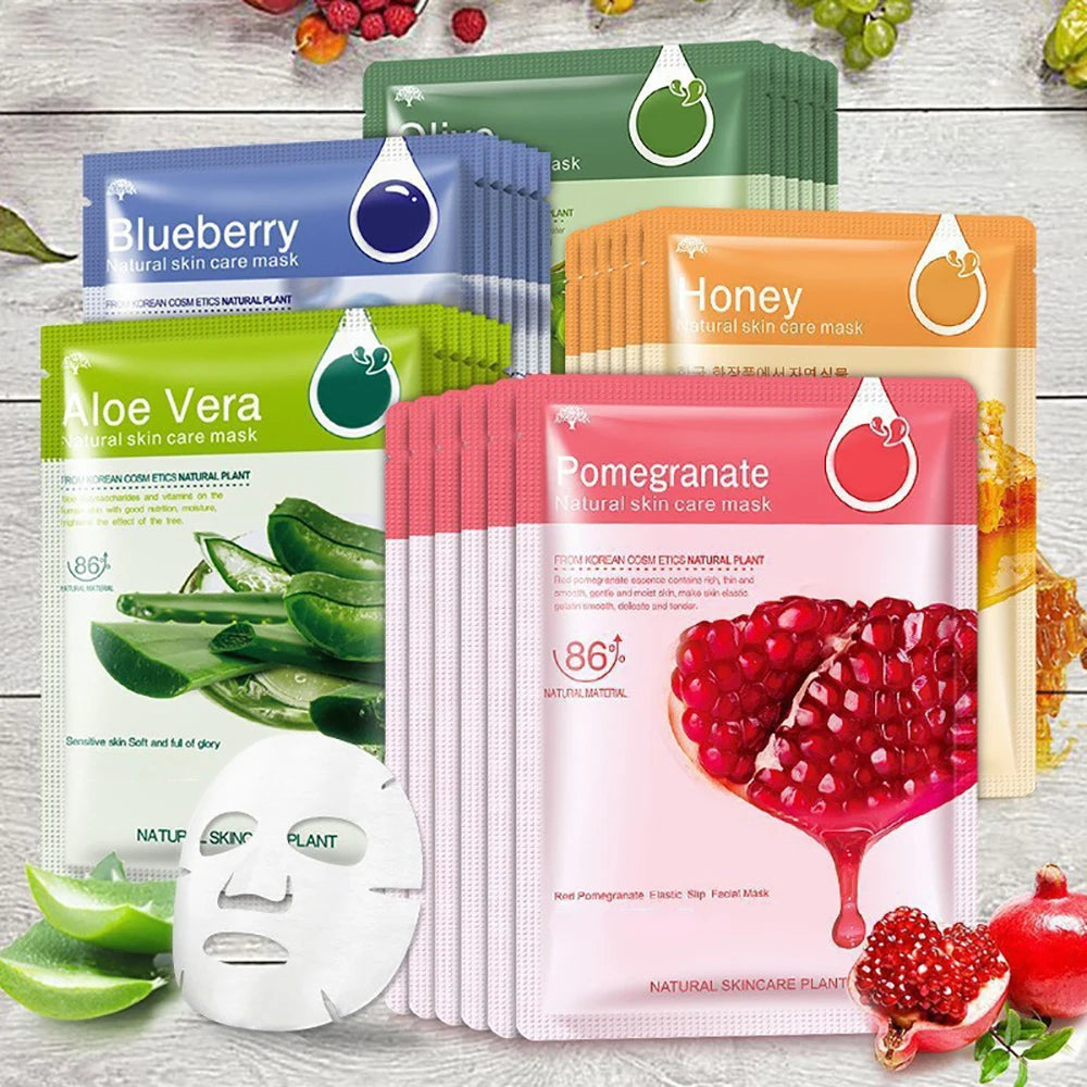 Skin Care Plant Facial Masks