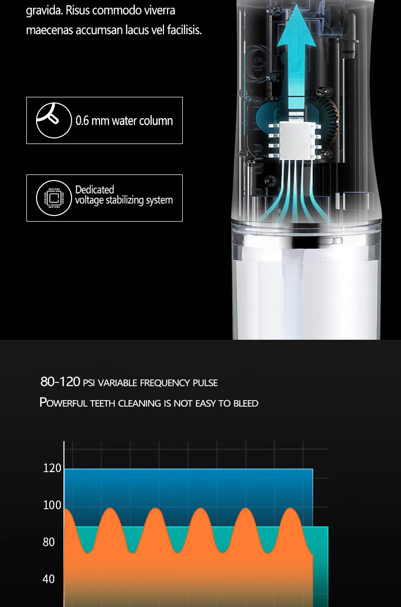 Oral Irrigator Water Flosser