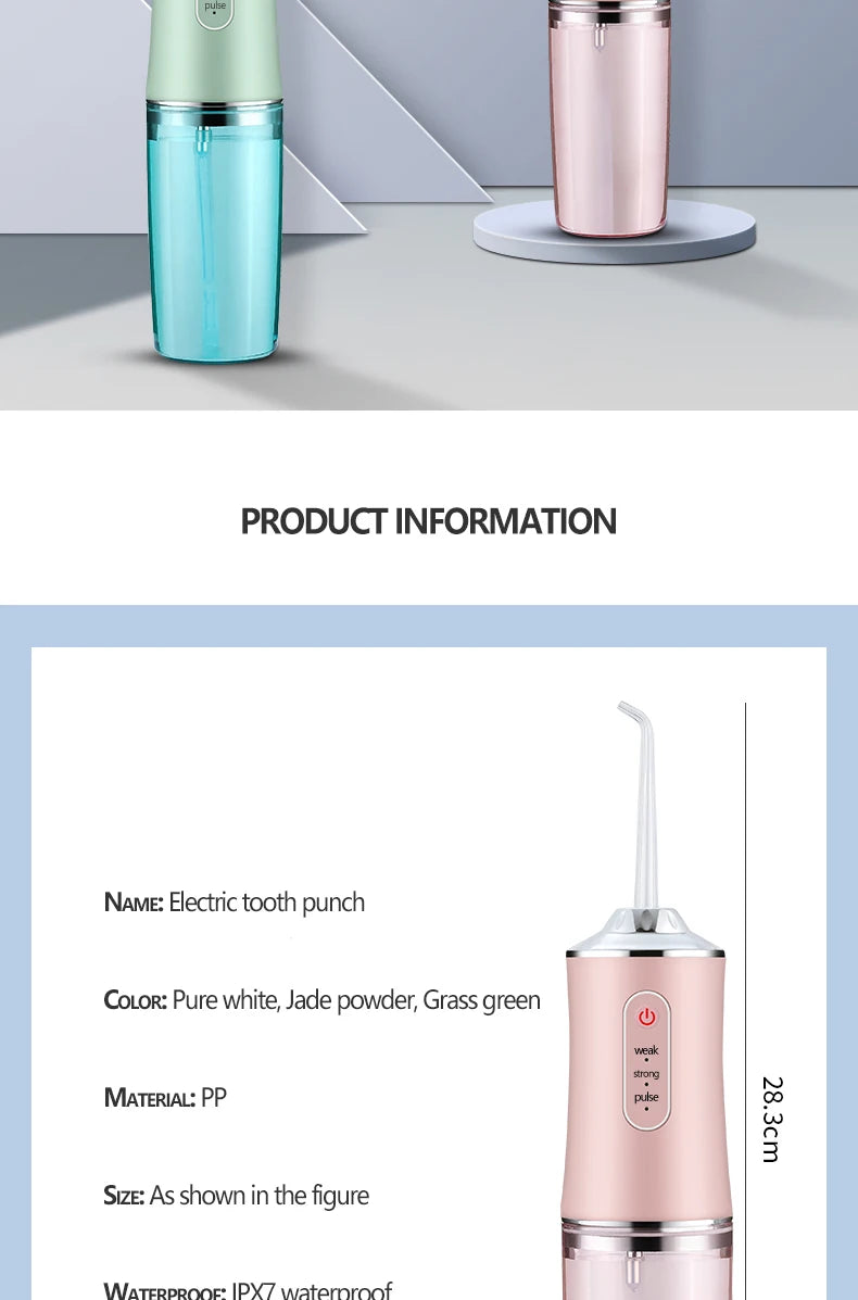 Oral Irrigator Water Flosser