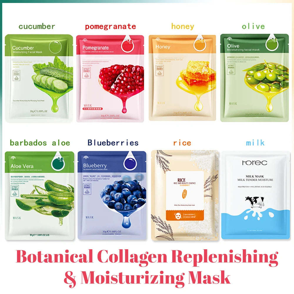 Skin Care Plant Facial Masks