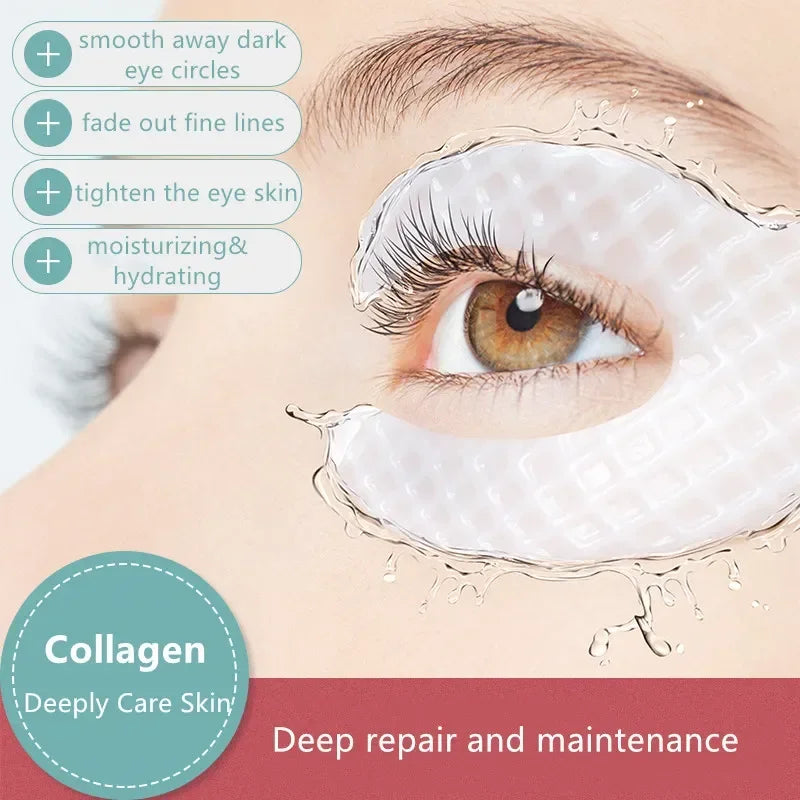 Collagen Eye Patches with Hyaluronic Acid